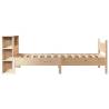 Solid Pine Bed Frame 90x190 cm - Stylish & Space-Saving