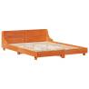 Solid Wood Pine Bed Frame - Wax Brown 140x190 cm | HipoMarket