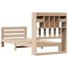 Bookcase Bed without Mattress 90x190cm Solid Pine - HipoMarket