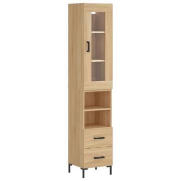 Highboard Sonoma Oak - Elegant Storage Solution | HipoMarket