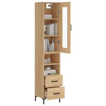 Highboard Sonoma Oak - Elegant Storage Solution | HipoMarket