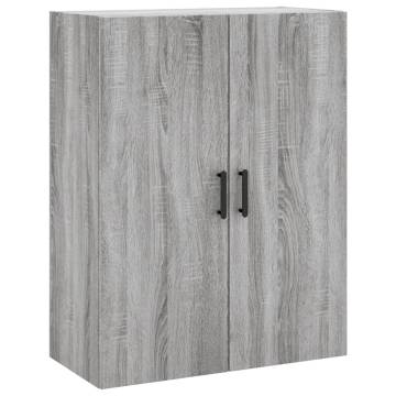 Highboard Grey Sonoma - Elegant Engineered Wood Storage