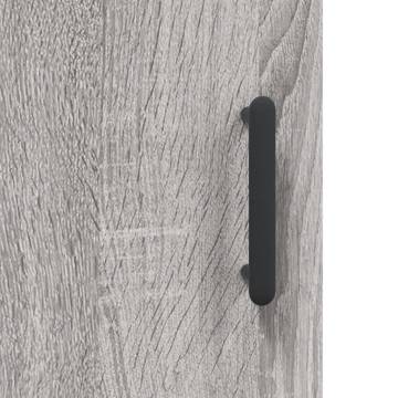 Highboard Grey Sonoma - Elegant Engineered Wood Storage