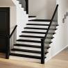 Stair Treads 20 pcs Dark Brown Solid Oak 120x25x2 cm | HipoMarket