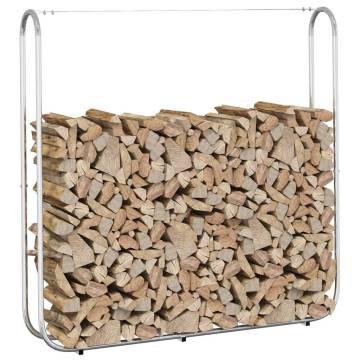 Firewood Rack with Steel Wire | Durable Galvanised Steel