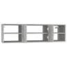 Stylish Wall Shelf in Concrete Grey - 102x30x29 cm