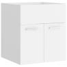 Stylish White Sink Cabinet - Engineered Wood 41x38.5x46 cm