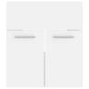 Stylish White Sink Cabinet - Engineered Wood 41x38.5x46 cm