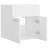 Stylish White Sink Cabinet - Engineered Wood 41x38.5x46 cm