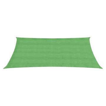 Light Green Sunshade Sail 2.5x4m - 160 g/m² HDPE Protection