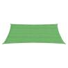 Light Green Sunshade Sail 2.5x4m - 160 g/m² HDPE Protection