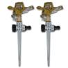 Impulse Sprinklers Garden Watering Set - Zinc Metal Spike 2 pcs