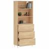 Highboard Sonoma Oak - Stylish Storage Solution | Hipo Market