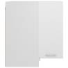 Hanging Corner Cabinet White - Space Saving Storage Solution