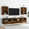 TV Cabinets with LED Lights 2 pcs Smoked Oak 40.5x30x60 cm Colour smoked oak Quantity in Package 2 Height 60 cm Width 40.5 cm 