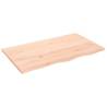 Wall Shelf 100x60x2 cm Untreated Solid Wood Oak Colour natural Size 100 x 60 x 2 cm Quantity in Package 1 Number of Pieces 