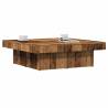  Coffee Table Old Wood 90x90x28 cm Engineered Wood Colour old wood Quantity in Package 1 