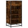 Shoe Rack Smoked Oak 48x38x97.5 cm - Stylish Storage