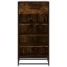 Shoe Rack Smoked Oak 48x38x97.5 cm - Stylish Storage