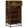 Shoe Rack Smoked Oak 48x38x97.5 cm - Stylish Storage