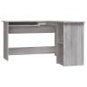 Corner Desk Grey Sonoma - Stylish & Practical for Your Workspace