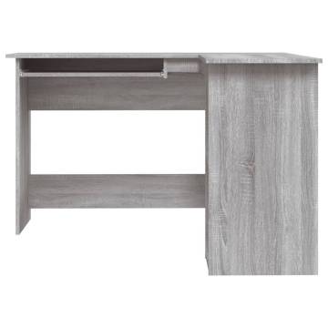 Corner Desk Grey Sonoma - Stylish & Practical for Your Workspace