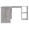 Corner Desk Grey Sonoma - Stylish & Practical for Your Workspace