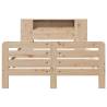 Solid Wood Pine Bed Frame King Size 150x200 cm | HipoMarket