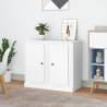 Sideboards 2 pcs White 37.5x35.5x67.5 cm Engineered Wood Colour white Quantity in Package 2 