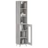 Highboard Grey Sonoma 34.5x34x180 cm - Stylish Storage Solution