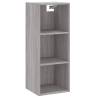 Highboard Grey Sonoma 34.5x34x180 cm - Stylish Storage Solution