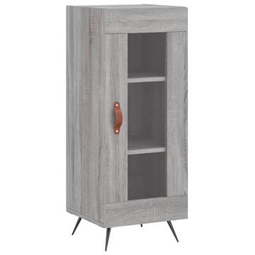 Highboard Grey Sonoma 34.5x34x180 cm - Stylish Storage Solution