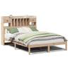 Bookcase Bed 140x200 cm Solid Pine - Stylish & Practical