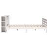 White Super King Bed Frame 180x200 cm | Solid Pine | HipoMarket