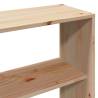 Solid Pine Bed Frame 200x200 cm - Space-Saving Design