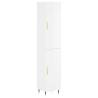 Stylish Highboard High Gloss White | Hipomarket UK