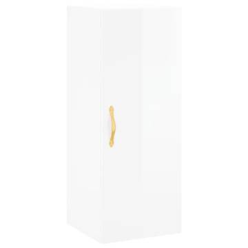 Stylish Highboard High Gloss White | Hipomarket UK