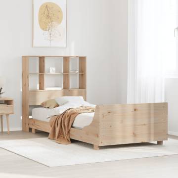 Solid Wood Pine Bed Frame 75x190 cm - Small Single