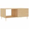 Sonoma Oak Coffee Table - Stylish & Durable 90x50x40 cm