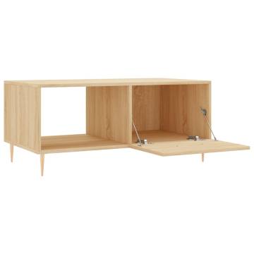 Sonoma Oak Coffee Table - Stylish & Durable 90x50x40 cm