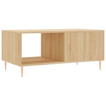 Sonoma Oak Coffee Table - Stylish & Durable 90x50x40 cm