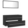 2 Piece Grey Bathroom Furniture Set - Stylish & Durable