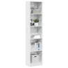  Bookcase High Gloss White 40x24x176 cm Engineered Wood Colour high gloss white Quantity in Package 1 Height 176 cm Width 40 cm 