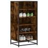 Shoe Rack Smoked Oak 48x38x97.5 cm | Stylish Shoe Storage