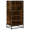 Shoe Rack Smoked Oak 48x38x97.5 cm | Stylish Shoe Storage