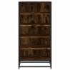 Shoe Rack Smoked Oak 48x38x97.5 cm | Stylish Shoe Storage