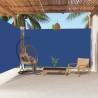 Retractable Side Awning Blue 220x600 cm - Perfect for Privacy