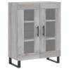 Highboard Grey Sonoma 69.5x34x180 cm - Stylish Storage Solution