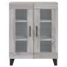 Highboard Grey Sonoma 69.5x34x180 cm - Stylish Storage Solution