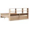 Bookcase Bed 180x200 cm Super King Solid Pine | HipoMarket